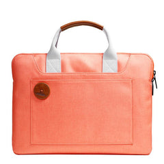 Cool Oxford Cloth PVC Women Orange 13.3‘’ Briefcase Business Computer Handbag For Women