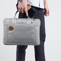 Cool Oxford Cloth PVC Women Orange 13.3‘’ Briefcase Business Computer Handbag For Women