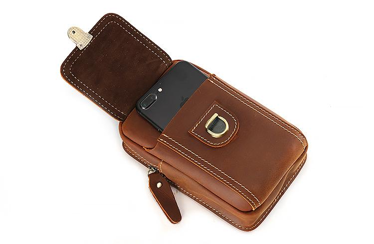 Retro cell phone best sale case belt bag