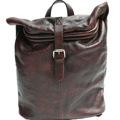 Cool Vintage Leather Mens Backpack Travel Backpack Laptop Backpacks for men
