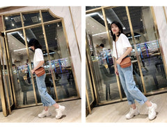 Cute Brown LEATHER Flip Side Bag Handmade WOMEN Phone Crossbody BAG Purse FOR WOMEN