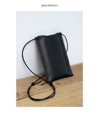 Cute Coffee LEATHER Phone Purse WOMEN SHOULDER BAG Slim Phone Crossbody Purse FOR WOMEN