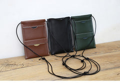 Cute Green LEATHER Phone Purse WOMEN SHOULDER BAG Slim Phone Crossbody Purse FOR WOMEN