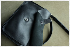 Cute Gray Mini Leather Womens Satchel Handbag Small Satchel Shoulder Bag Small Satchel Bag for Women