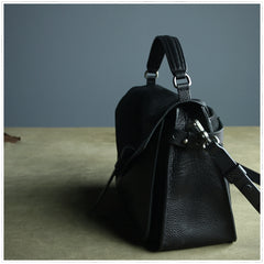 Cute Gray Mini Leather Womens Satchel Handbag Small Satchel Shoulder Bag Small Satchel Bag for Women