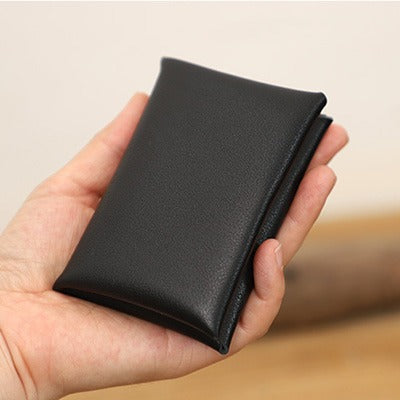 Cute Black Leather Card Holders Women Coin Wallet Multi Card Wallet For Women
