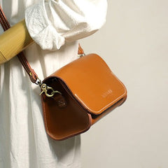 Cute Black LEATHER Small Side Bag Handmade WOMEN Crossbody BAG Phone Purse FOR WOMEN