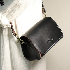 Cute Brown LEATHER Small Side Bag Handmade WOMEN Crossbody BAG Phone Purse FOR WOMEN