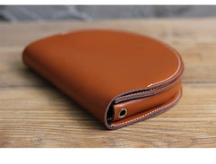 Cute Beige LEATHER Saddle SHOULDER Bag WOMEN Small Saddle Crossbody Purse FOR WOMEN