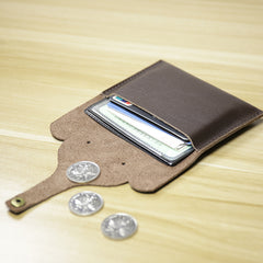 Cute Elephant Women Black Leather Coin Wallet Change Wallet Slim Elephant Coin Wallet For Women