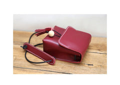 Cute LEATHER Small Side Bag Handmade WOMEN Phone Crossbody BAG Purse FOR WOMEN