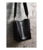 Cute Green LEATHER WOMEN Bucket SHOULDER BAG Barrel Crossbody Purses FOR WOMEN