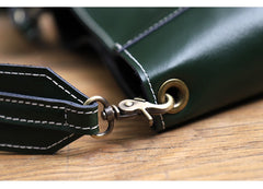 Cute Brown LEATHER WOMEN Bucket SHOULDER BAG Barrel Crossbody Purses FOR WOMEN