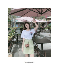 Cute LEATHER Mini Side Bag Brown Handmade WOMEN Crossbody BAG Phone Purse FOR WOMEN