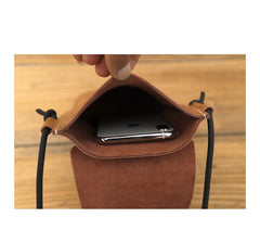 Cute LEATHER Small Side Bag Camel Crocodile Pattern WOMEN Crossbody BAG Purse FOR WOMEN