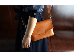 Cute LEATHER Small Side Bag Black WOMEN SHOULDER BAG Small Handmade Crossbody Purse FOR WOMEN