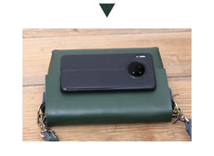 Cute LEATHER Small Side Bag Brown WOMEN SHOULDER BAG Small Handmade Crossbody Purse FOR WOMEN