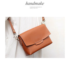 Cute LEATHER Small Side Bag Green WOMEN SHOULDER BAG Small Handmade Crossbody Purse FOR WOMEN