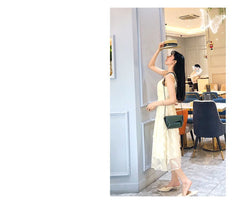 Cute LEATHER Small Side Bag White Handmade WOMEN Crossbody BAG Phone Purse FOR WOMEN