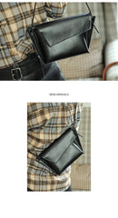 Cute LEATHER Small Side Bag White Handmade WOMEN Crossbody BAG Phone Purse FOR WOMEN