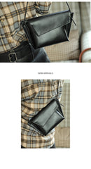 Cute LEATHER Small Side Bag Green Handmade WOMEN Crossbody BAG Phone Purse FOR WOMEN