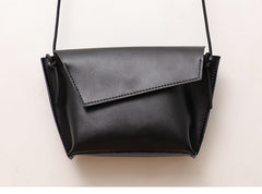 Cute LEATHER Small Side Bag White Handmade WOMEN Crossbody BAG Phone Purse FOR WOMEN