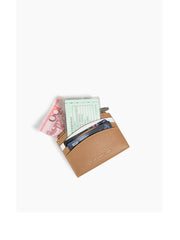 Cute Women Black Leather Card Holder Small Card Wallet Minimalist Credit Card Holders For Women
