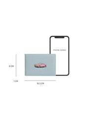 Cute Women Black SheepSkin Slim Card Holders Small Card Wallet Card Holder License Holder For Women