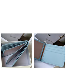 Cute Women Black SheepSkin Slim Card Holders Small Card Wallet Card Holder License Holder For Women