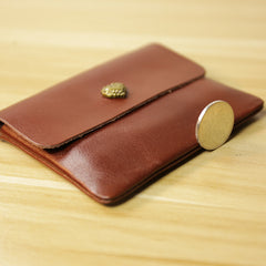 Cute Women Blue Navy Leather Mini Coin Wallet Small Crown Change Wallet For Women