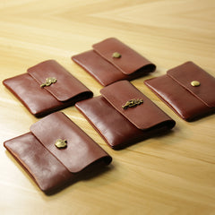 Cute Women Blue Navy Leather Mini Coin Wallet Small Crown Change Wallet For Women