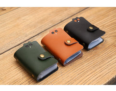 Cute Women Brown Leather Card Holder Credit Card Wallet Bear Multi Card Wallet For Women