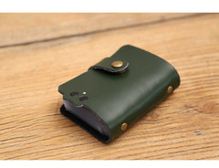 Cute Women Brown Leather Card Holder Credit Card Wallet Bear Multi Card Wallet For Women