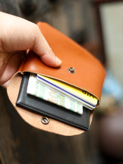 Cute Women Leather Card Holder Coin Purse Minimalist Coin Wallet For Women
