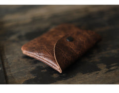 Cute Women Leather Card Holder Coin Purse Minimalist Coin Wallet For Women