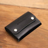 Cute Women Black Leather Card Holders Coin Wallet Multi Card Wallet For Women