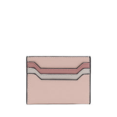 Cute Women Green Leather Card Holder Contrast Color Card Wallet Card Holder Credit Card Holder For Women