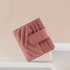 Cute Women Black Leather Card Holder Small Card Wallet Card Holder Small Wallet Credit Card Holder For Women