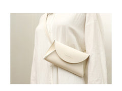 Cute Women Leather Fanny Pack Brown MIni Leather Sling Bag Small Waist BAG FOR WOMEN