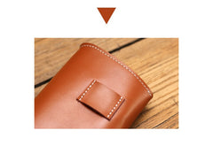 Cute Women Leather Fanny Pack Black MIni Leather Sling Bag Small Waist BAG FOR WOMEN