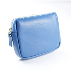 Cute Women Red Leather Mini Zip Billfold Wallet Coin Wallet Small Zip Change Wallets For Women