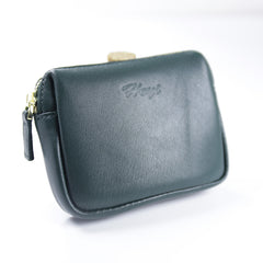 Cute Women Red Leather Mini Zip Billfold Wallet Coin Wallet Small Zip Change Wallets For Women