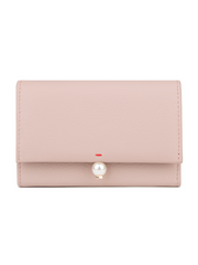 Cute Women Orange Sheepskin Small Wallet Card Wallet Coin Change Wallet For Women