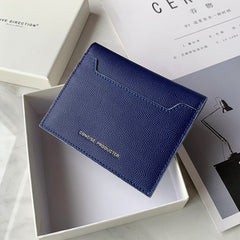 Cute Women Light Khaki Leather Card Holders Slim Card Wallet Card Holder Wallet For Women