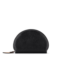 Cute Women Pink Leather Slim Zipper Wallet Small Card Holder Round Change Coin Wallet For Women