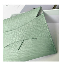 Cute Women Pink Vegan Leather Slim Card Holder Card Wallets Slim Change Wallet Credit Card Holder For Women