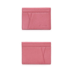 Cute Women Blue Leather Card Holder Slim Card Wallet Blue Card Holder Credit Card Holder For Women