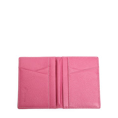 Cute Women Red Leather Card Holder Slim Card Wallet Red Card Holder Credit Card Holder For Women