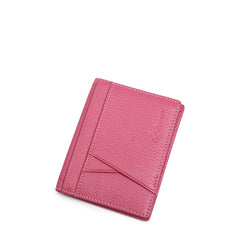 Cute Women Blue Leather Card Holder Slim Card Wallet Blue Card Holder Credit Card Holder For Women