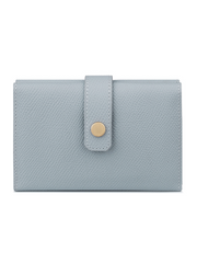 Cute Women Red Leather Trifold Card Holder Card Holder Wallet Slim Card Wallet For Ladies